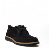 Italian Men Black Cloth Shoes #4983
